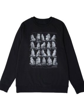 Hardpressed Beacons Crewneck | Black | Unisex Medium